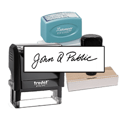 custom signature stamp